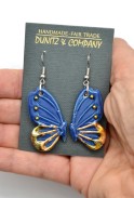 Shiny Ceramic Butterfly Earrings